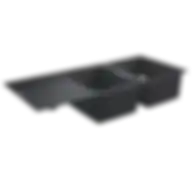 Grohe K500 Composite Sink With Drainer Granite Black 31647AP0