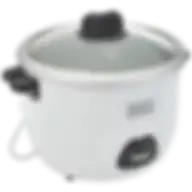 Black+Decker Rice Cooker 1.8 Liters Non Stick RC1850-B5 White
