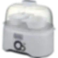 Black+Decker Egg Cooker And Boiler 280W EG200-B5 White