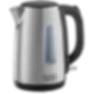 Black+Decker Electric Kettle With Stainless Steel Body 1.7 Liters 2200W JC450-B5 Silver/Black