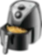 Black+Decker Air Fryer 2.5 Liters AerOfry AF200-B5 Black/Silver