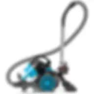 Black+Decker Canister Vacuum Cleaner With Bagless And Multicyclonic Technology 2000W VM2080-B5 Grey/Black/Blue