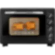 Black+Decker Double Glass Toaster Oven 2000W TRO55RDG-B5 Black