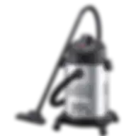 Black+Decker Drum Vacuum Cleaner Stainless Steel With Wet And Dry Function 1610W WV1450-B5 Silver/Black