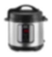 Black+Decker 1000W 6L Electric Pressure Cooker 7in1, With 12 Smart Programs 9 Safety Features Dishwasher Safe With Accessories, For Quick And Easy Meals PCP1000-B5