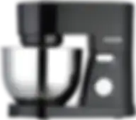 Nikai 400W Stand Mixer 4.2 Ltr Stainless Steel Bowl, Mixing Attachments, Dough Hook, Beater, Whisk Nsm450A Black And Silver