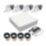 Hikvision Cctv Cameras & 4-Channel Dvr 1080P - Full Hd