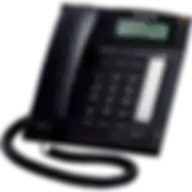 Panasonic Kx-Ts880B Integrated Corded Telephone Black