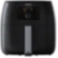 Philips Premium Airfryer Xxl With Fat Removal Technology, 3Lb-7Qt, Black, Hd9650-96