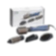 BaByliss Air Styler Pro 1000, 38mm Thermal Brush With 2, 2M Swivel Cord Blue As965Sde