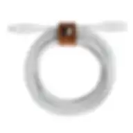 Belkin - Boost Up Charge Usb-c Cable With Lightning Connector With Strap Made With Duratek 1.2 M - White