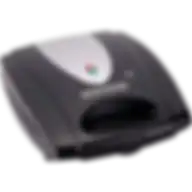 BLACK+DECKER 1400W Sandwich Maker 4 Slot, Non-Stick Interchangable And Grill With Indicator Thermostat Control Ready to Cook Lights, For Easy Dishes TS4080