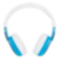 Buddyphones Onanoff Wave Robot Blue Headphones For Kids Bp-wv-robot