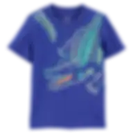 Carter's Boys Dress Toddler's Gator T-shirt Blue Size 2 T