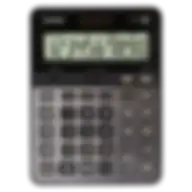 Casio 10-digit Desktop Type Practical Calculators Ds-1b