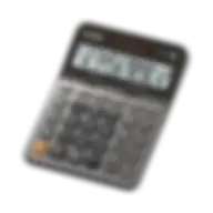 Casio 12-digit Desktop Type Practical Calculators Dx-120b