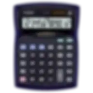Casio Desk Calculator 12-digit Wd-220ms-bu