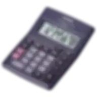 Casio Desk Calculator 8-digit Mw-5v-bk