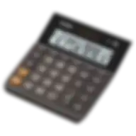 Casio Calculators Desk-top Black Mh-12-bk