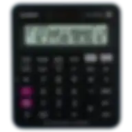 Casio Desktop Tax Calculator Mj-120dplus