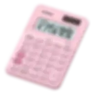 Casio Mini Desk Calculator Rose Ms-7uc-pk-n-dc
