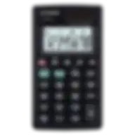 Casio Portable Type Calculator Sl-797tvbk