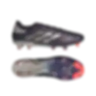 Adidas Copa Pure 2 Elite Knit Firm Ground Boots Aurora Black / Platinum Metallic / Turbo Size 40