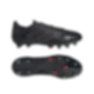 Adidas Copa Pure 3 Elite Firm Ground Boots Core Black / Carbon / Lucid Red Size 40