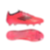 Adidas F50 Elite Firm Ground Boots Turbo / Aurora Black / Platinum Metallic Size 40