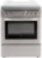 Hoover 60X60 Full Gas Cooker 3+1 Rapid Gas Burners Steel_Fgc66.02S