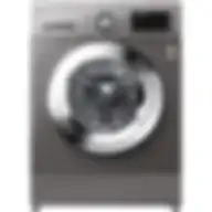 LG Washing Machine Front Load Silver 8Kg Fh2J3Tng5