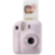 Fujifilm Instax Mini 12 Instant Film Camera Built-In Selfie Lens, Lilac Purple