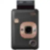 Fujifilm Instax Mini Liplay Hybrid Instant Camera Black