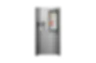LG InstaView Door-in-Door Refrigerator, 668L Gross Capacity, SpacePlus Ice System & HygieneFRESH+ Steel Color GCX-267PXHN
