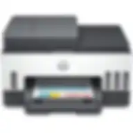 Hp Smart Tank 750 All-in-one Printer Wireless, Print, Scan, Copy,print Up To 18000 Black Or 8000 Color Pages, White-grey 6uu47a