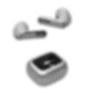 JBL Live Flex 3 True Wireless Noise Cancelling Earbuds, Silver, JBLliveflex3sil