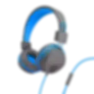 JLab Jbuddies Studio Folding Kids Aux On-ear Headphones Blue Hjkstudiorgrybl