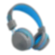 JLab Jbuddies Studio Kids Wireless Headset Grey/blue Studiokwdgryblu
