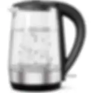 LePresso 360 Transparent Quick-boil Glass Kettle, 1.7 Litre Capacity, Lprgktbk
