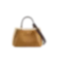 Valentino Garavani Logo Medium Shopping Bag Brown