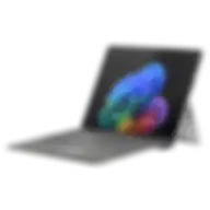 Microsoft Surface Pro Copilot+ Qualcomm Snapdragon X Elite 16 Gb Ram 512 Gb Ssd Qualcomm Adreno Gpu 13-inch Windows 11 Home Platinum Keyboard Cover Arabic/ English Zia-00008+tyc