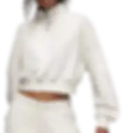 Nike Jordan Flight Fleece Women's Quarter-zip Top Hv0326-133 Size M