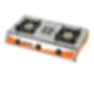 Nikura Triple Burner Gas Stove AGS208