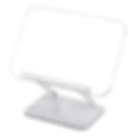 Porodo Rotating Transparent Multi-purpose Stand, White, PD-TRN360S-WH