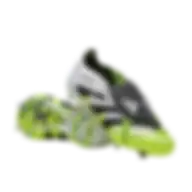 Adidas Predator Elite Fold-over Tongue Firm Ground Boots Cloud White / Core Black / Lucid Lemon Size 40