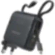 Promate 20000 Mah Power Bank, Universal Portable Charger With Ac Plug, 22.5w Usb-c Power Delivery Cable, 27w Powerpack-20pro Black