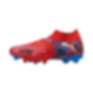 Puma Future 8 Match Playmakers Fg/ag Boots Ground Unisex Red-black-ultra Blue-pink Pixel Size 41