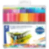 Staedtler Double-end Fibre-tip Pens Set Multicolour 120 Pieces
