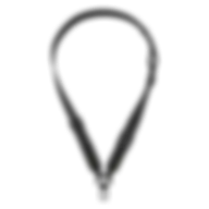 Uniq Vista 2-in-1 Lanyard And Hand Strap Midnight Black Vista2in1-mblk