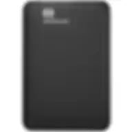 Western Digital Elements Portable External Hard Disk Drive 1TB Black